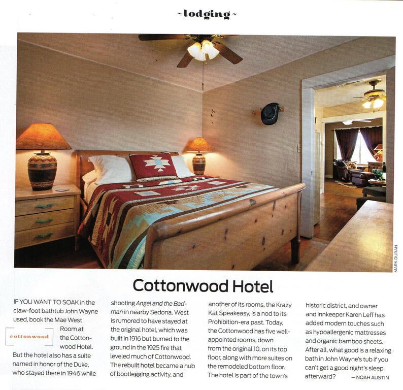 Cottonwood Hotel Exteriör bild